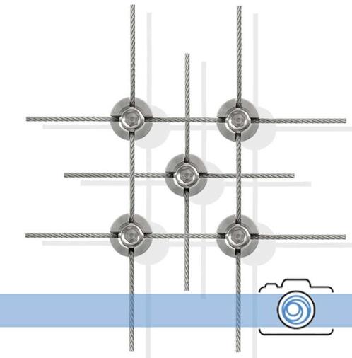 Plant Klimhulp kruisschroef Rvs Trellis 3mm, Tuin en Terras, Overige Tuin en Terras, Verzenden