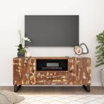 vidaXL Tv-meubel 105x33,5x46 cm massief hout gerecycled, Huis en Inrichting, Verzenden, Nieuw