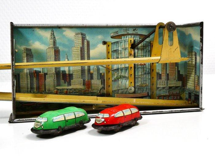 Technofix, US-Zone, Germany - Blikken speelgoed - 1952 Car, Antiek en Kunst, Antiek | Speelgoed