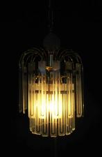 Plafonnier - Cristal, Laiton, Verre, Huis en Inrichting, Nieuw