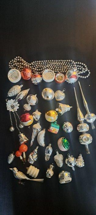 Kerstdecoratie (35) - Glas - Oude kerstballen beschikbaar voor biedingen