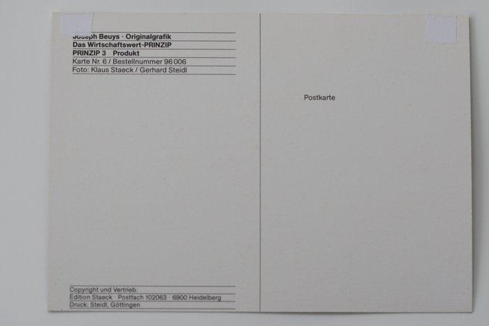 Joseph Beuys (1921-1986) - Multiple: Wirtschaftswert,, Antiquités & Art, Antiquités | Autres Antiquités