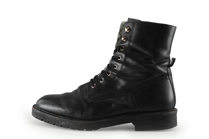 Manfield Enkellaarzen in maat 41 Zwart, Kleding | Heren, Schoenen, Zwart, Zo goed als nieuw, Overige typen, Verzenden