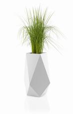 Grote Witte Bloempot VOLCANO | Tweede Kansje | OP = OP, Verzenden, Nieuw, Kunststof, 70 cm of meer