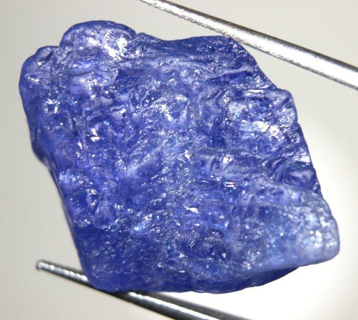 Gratis verzending ct. 34,0 Uitstekende Blauwe Transparante, Collections, Minéraux & Fossiles