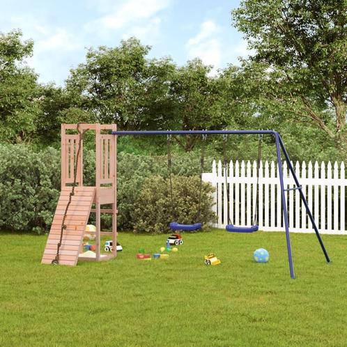vidaXL Speelhuis massief douglashout, Kinderen en Baby's, Speelgoed | Buiten | Speeltoestellen, Nieuw, Verzenden