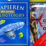 Rebo Boek en spel papieren vliegtuigjes 9781445470245, Verzenden