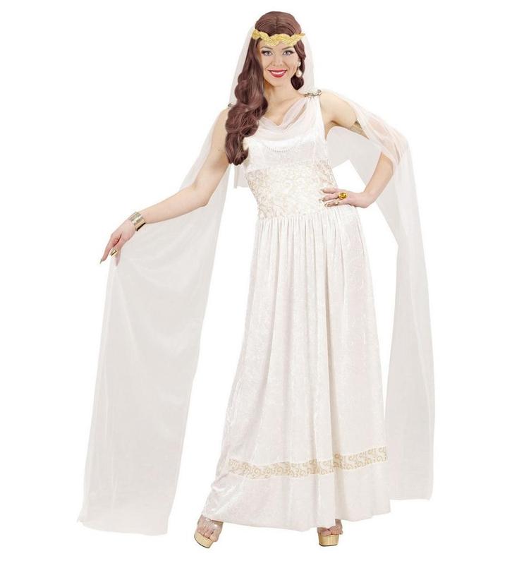 Witte Jurk Dames, Kleding | Dames, Carnavalskleding en Feestkleding, Nieuw, Verzenden
