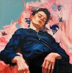 Alexy Berthelot - Oliver sleeping, Antiek en Kunst, Kunst | Schilderijen | Modern