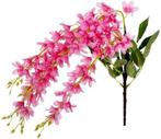 Wisteria Pink Zijdenbloem Halflang 54 cm, Nieuw