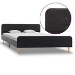 vidaXL Bedframe jute donkergrijs 160x200 cm, Huis en Inrichting, Slaapkamer | Bedden, Verzenden, Nieuw