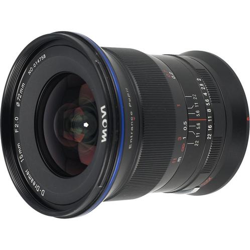 Laowa 15mm F/2.0 ZERO-D Nikon Z occasion, Audio, Tv en Foto, Foto | Lenzen en Objectieven, Zo goed als nieuw, Verzenden