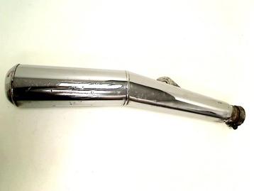 Yamaha XJ 550 Seca 1981-1984 0935 UITLAAT DEMPER RECHTS, Motoren, Ophalen of Verzenden, Gebruikt