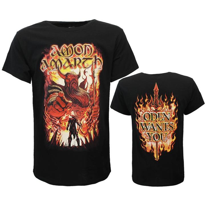 Amon Amarth Oden Wants You T-Shirt - Officiële Merchandise, Kleding | Heren, T-shirts