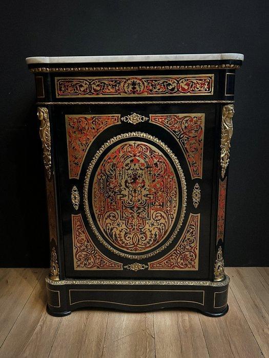 Credenza - Hout, Marmer, Messing, Antiek en Kunst, Antiek | Overige Antiek