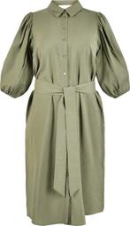 SISTERS POINT Jurk Ella-l.ms Khaki - maat L (Jurken) (Mode), Kleding | Dames, Jurken, Verzenden, Nieuw