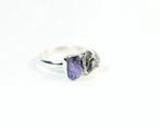 Ring Tansanit / Meteoor Campo del Cielo Ring / ruw / nieuw-