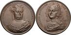 Bronze-medaille o Jahr 1717 Pfalz-kurlinie Elisabeth Char..., Verzenden