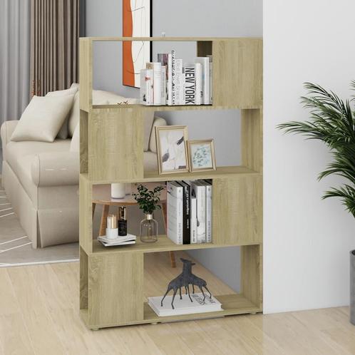 vidaXL Boekenkast/kamerscherm 80x24x124,5 cm bewerkt hout, Huis en Inrichting, Kasten | Boekenkasten, Nieuw, Verzenden