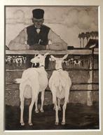 Jan Mankes (1889-1920), after - Boer met geitjes