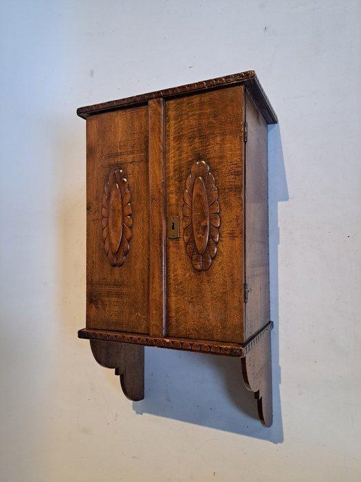 Kast - Eik - Wandkastje, Antiek en Kunst, Antiek | Overige Antiek