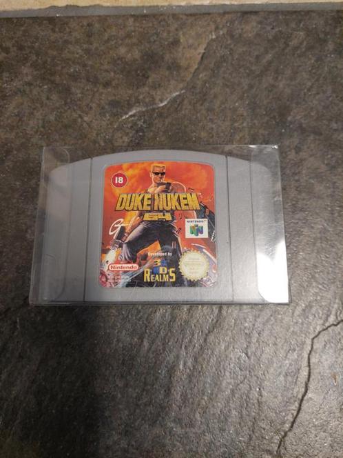 Duke Nukem 64 losse cassette (Nintendo 64 tweedehands game), Consoles de jeu & Jeux vidéo, Jeux | Nintendo 64, Enlèvement ou Envoi