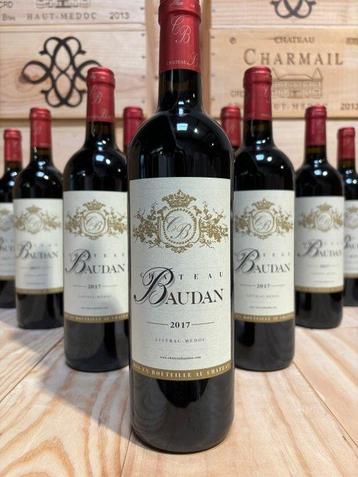 2017 Château Baudan - Haut-Médoc - 12 Flessen (0.75 liter)