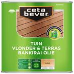 NIEUW - Cetabever Vlonder- &amp; Terrasolie Bankirai UV P..., Bricolage & Construction, Bois & Planches, Verzenden