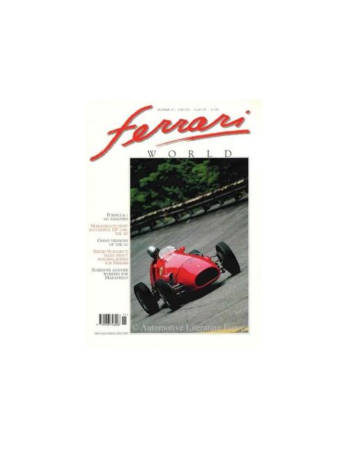 1991 FERRARI WORLD MAGAZINE 15 ENGELS, Livres, Autos | Brochures & Magazines, Enlèvement ou Envoi
