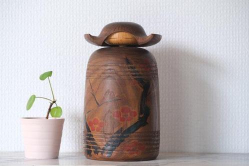 Vintage Sosaku Kokeshi door Miyajima Muhitsu | Titel:, Antiek en Kunst, Antiek | Meubels | Stoelen en Sofa's