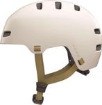 Abus helm XoXo Eco birch taupe L 57-61cm, Fietsen en Brommers, Fietsaccessoires | Fietshelmen, Verzenden, Zo goed als nieuw, Abus