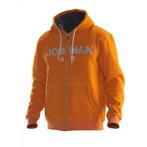 Jobman 5154 sweat à capuche doublé vintage xl orange/gris