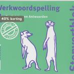 Stenvert Werkwoordspelling 1 Toelichting en Antwoorden, Verzenden, Zo goed als nieuw, F. Pollet