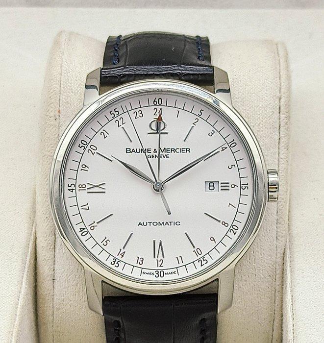 Baume & Mercier - Classima GMT Automatic - Zonder, Handtassen en Accessoires, Horloges | Heren