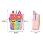 Pop It Portemonnee Avocado - Fidget Anti Stress Speelgoed, Verzenden, Nieuw