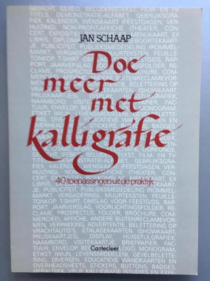 Doe meer met kalligrafie 9789021305394 Schaan, Boeken, Hobby en Vrije tijd, Gelezen, Verzenden