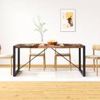 vidaXL Table à manger Bois de récupération massif 180 cm, Verzenden
