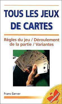 Tous les jeux de cartes  Frans Gerver  Book, Livres, Livres Autre, Envoi