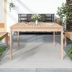 vidaXL Tuintafel 121x82,5x76 cm massief grenenhout, Tuin en Terras, Tuintafels, Verzenden, Nieuw