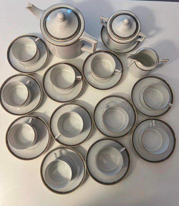 H&C Selb - h&c - Koffieservies voor 10 (12) - Porselein -, Antiek en Kunst, Antiek | Meubels | Tafels