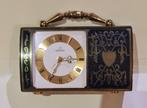 Bureauklok - Uti Swiza -  Art Deco - Verguld messing -, Antiek en Kunst, Curiosa en Brocante