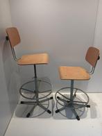 Kruk (2) - Hout, Metaal - 4 manieren stelbaar