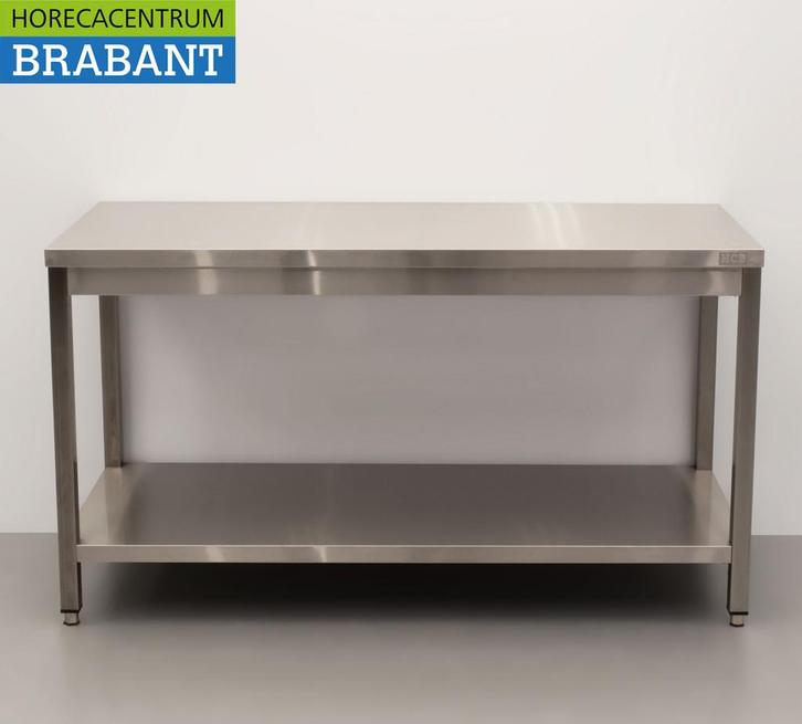 HCB acier inoxydable Table de travail Basic-line 150 x 60 x, Articles professionnels, Horeca | Autre, Envoi