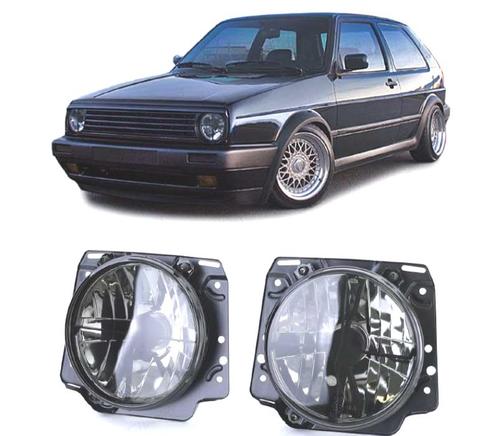 PHARES POUR VOLKSWAGEN VW GOLF MK2 83-91 FUMÉS, Auto-onderdelen, Verlichting, Verzenden