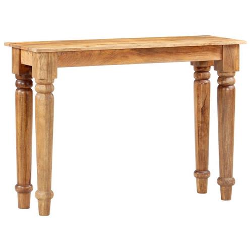 vidaXL Consoletafel 110x35x77 cm Massief mangohout, Huis en Inrichting, Tafels | Bijzettafels, Nieuw, Verzenden