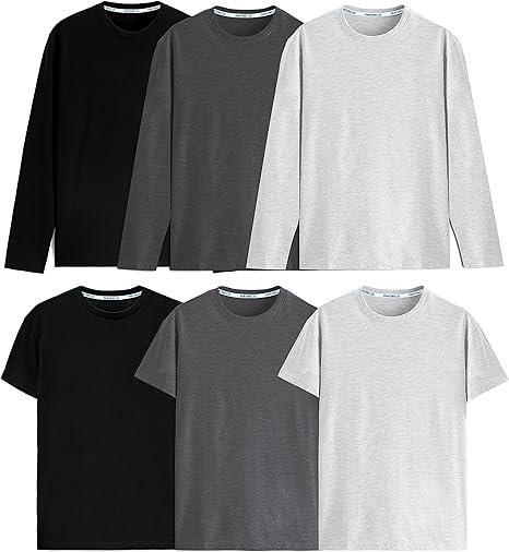 2dekans | PANTONECLO Heren T-shirt Multipack 6 stuks – Lange, Kleding | Heren, T-shirts, Ophalen of Verzenden