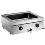 Bain Marie | Elektrisch | Top | GN 2/1 | 3kW | Met, Verzenden, Nieuw in verpakking