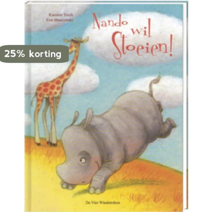 Nando wil stoeien! 9789055798780 K. Teich, Boeken, Prentenboeken en Plaatjesalbums, Gelezen, Verzenden
