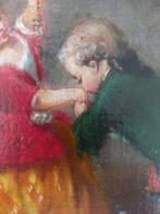 François Boucher (1703-1770), Suiveur de - The Kiss, Antiek en Kunst