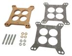 Edelbrock 8723 - Spacer, 4-Hole, Wood, 0.5 Inch, Auto-onderdelen, Nieuw, Verzenden